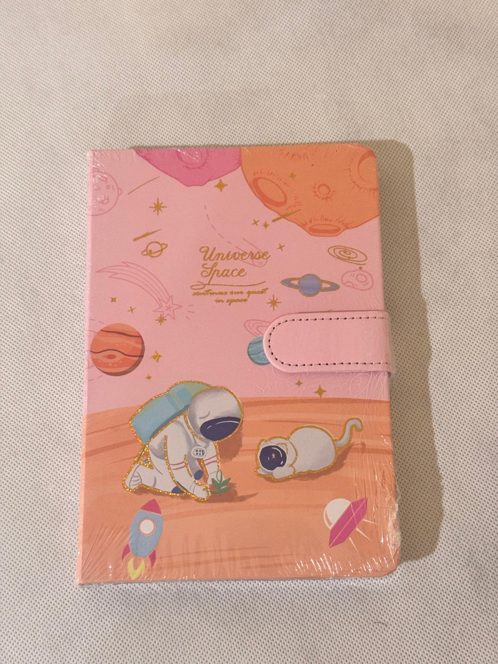 A5 Cute Designer Diary – Aesthetic Notebook with Magnetic Closure