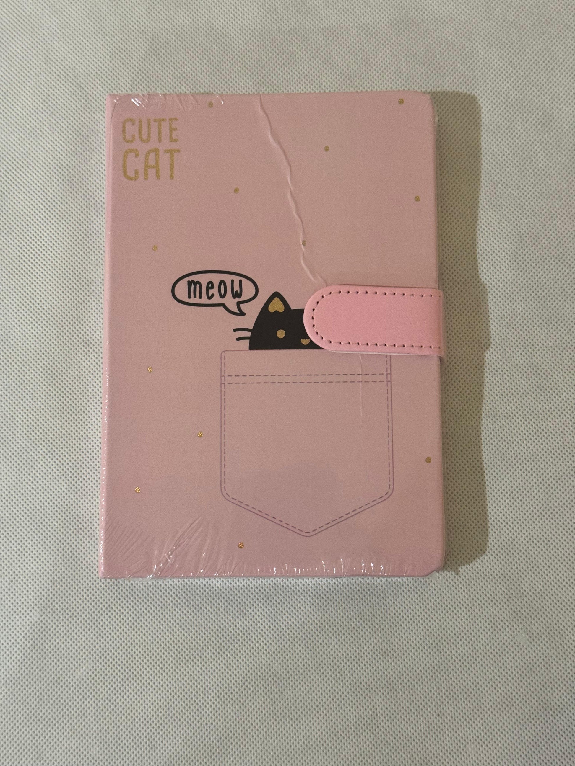 A5 Cute Designer Diary – Aesthetic Notebook with Magnetic Closure