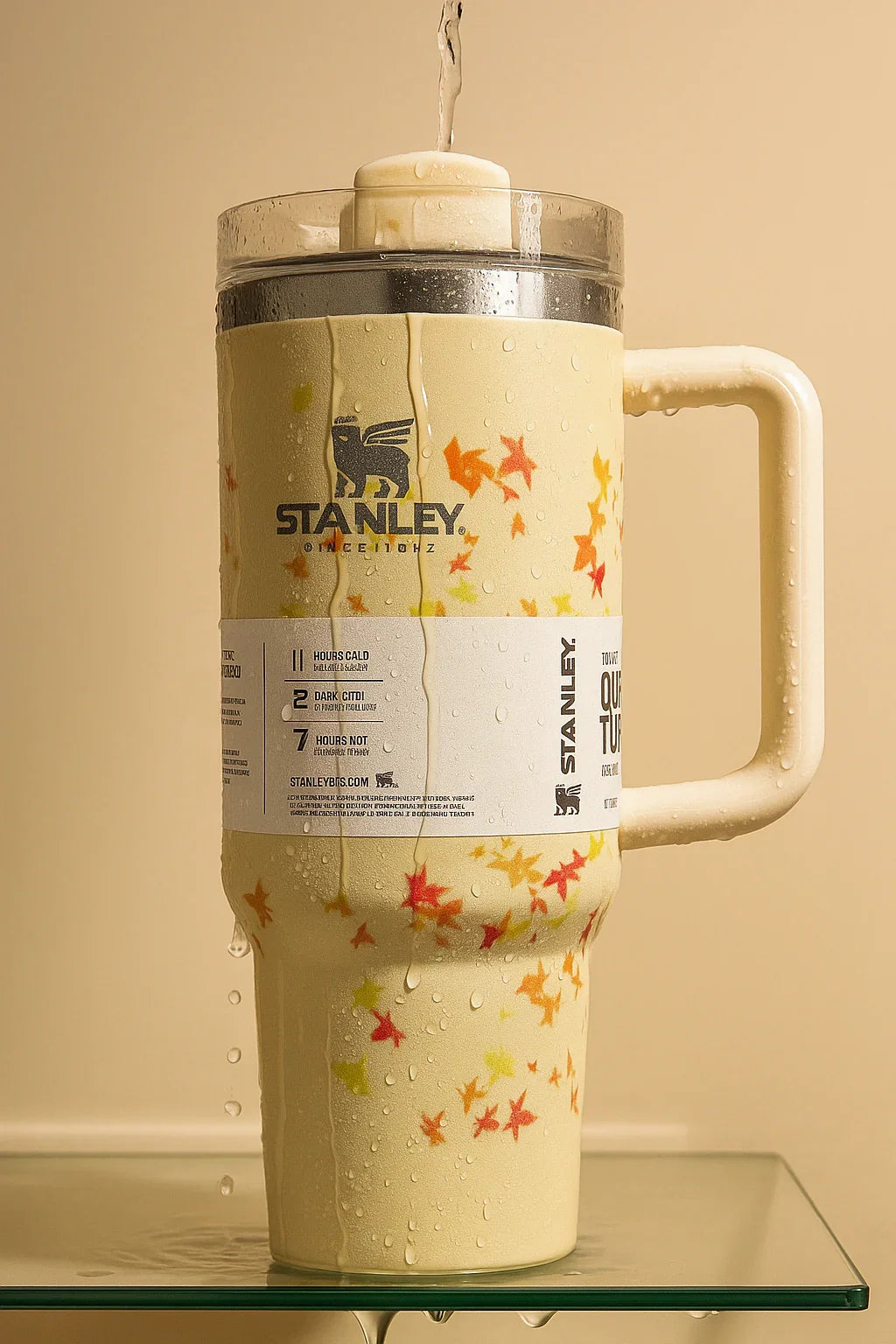 Stanley Quencher H2.0 FlowState™ Tumbler – 40 oz | Autumn Leaves Edition