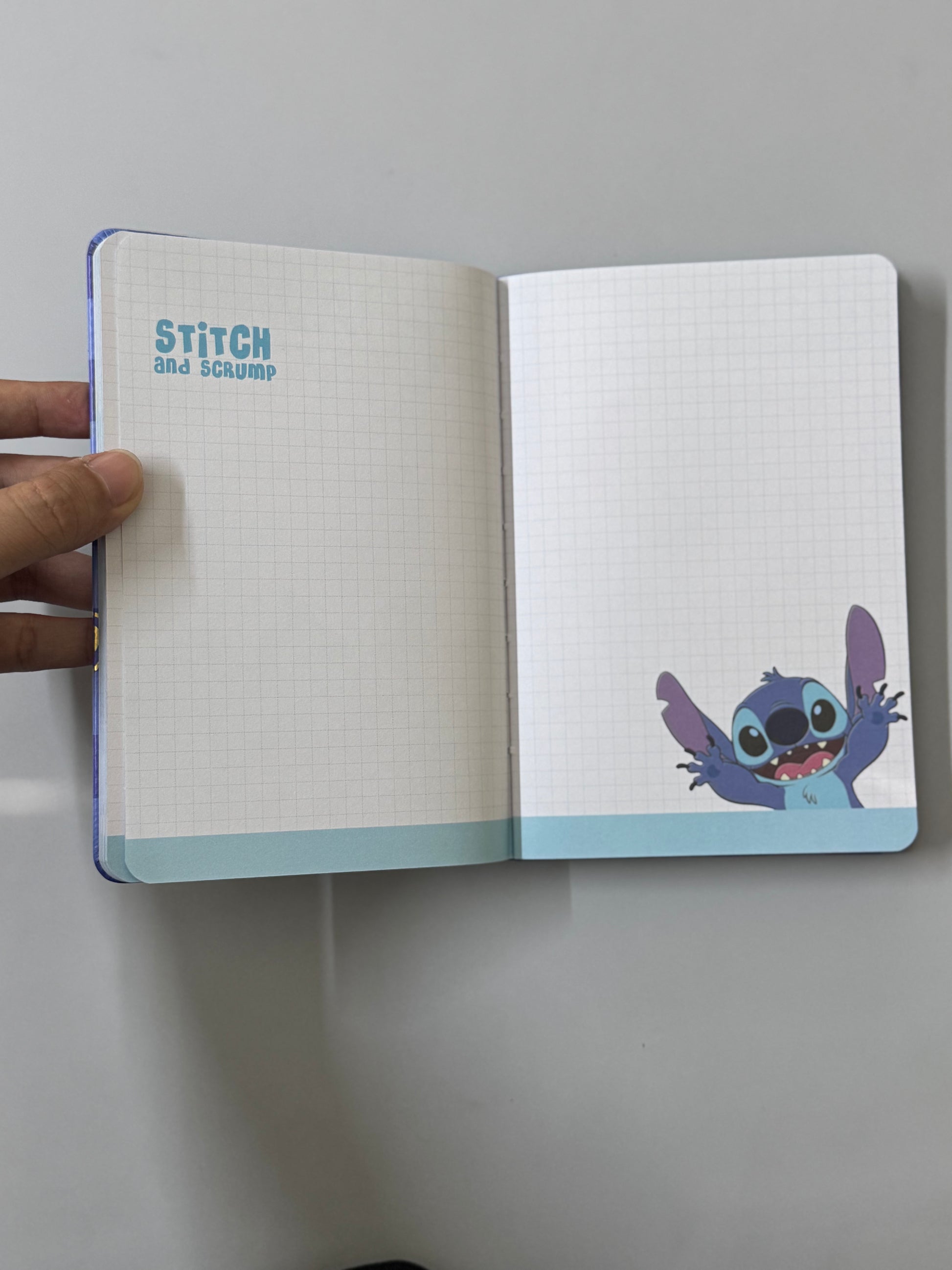 Cute Stitch Notebook A5 – Disney Lilo & Stitch Kawaii Journal | Hardcover School & Office Diary