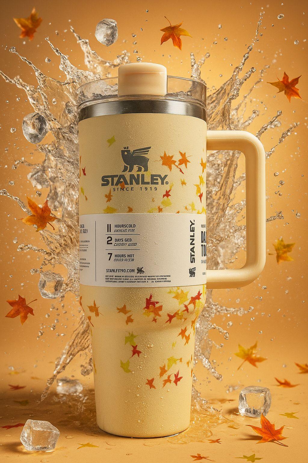 Stanley Quencher H2.0 FlowState™ Tumbler – 40 oz | Autumn Leaves Edition