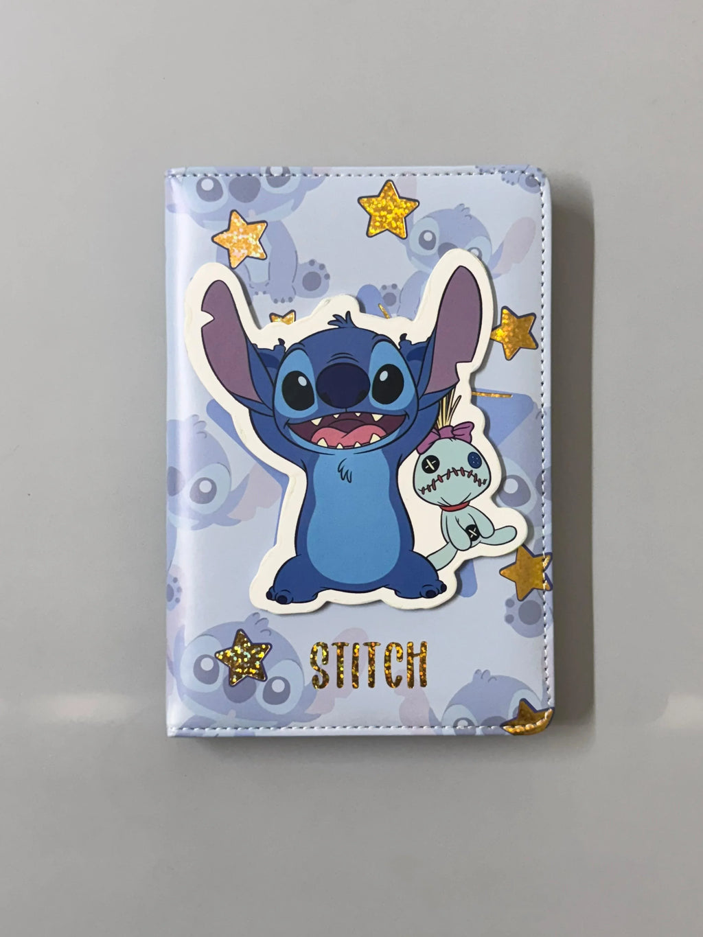 Cute Stitch & Scrump Notebook A5 – Pastel Kawaii Hardcover Journal | Cute Stationery for School & Gifts