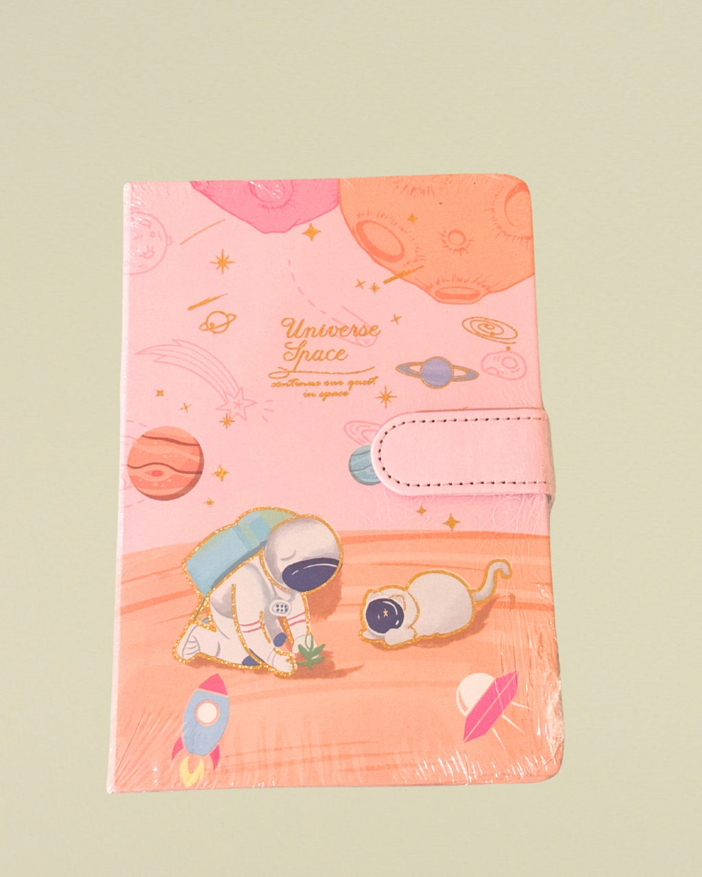 A5 Cute Designer Diary – Aesthetic Notebook with Magnetic Closure