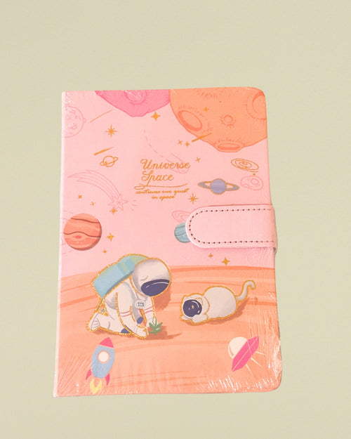 A5 Cute Designer Diary – Aesthetic Notebook with Magnetic Closure