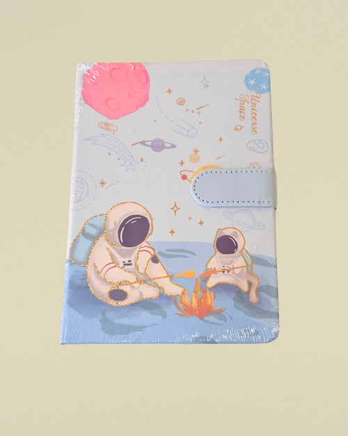 A5 Cute Designer Diary – Aesthetic Notebook with Magnetic Closure